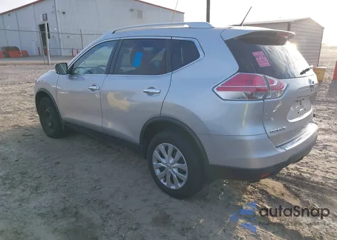 2016 Nissan Rogue S z USA, uszkodzony, nr VIN KNMAT2MV7GP595640